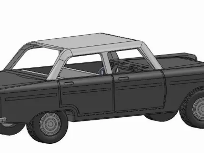 3d Printer car model DEVRIM 3D print model