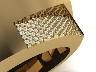 SELEN model of ring VOL 11 3D print model