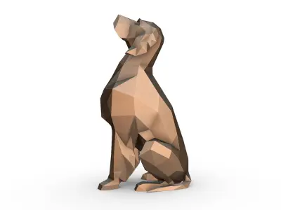english setter 3D print model