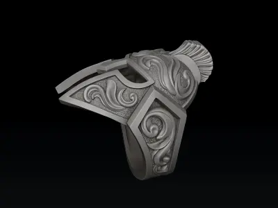Helmet Ring v3 3D print model