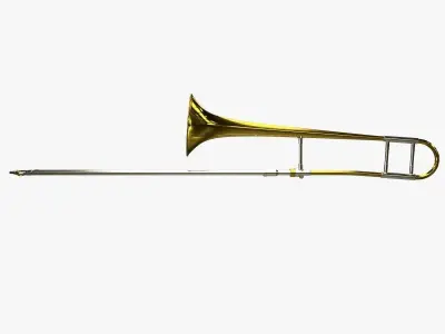 Trombone 3D model