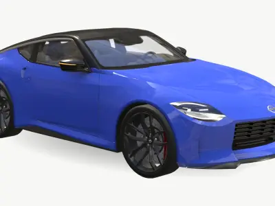 Nissan Z Low-poly 3D model