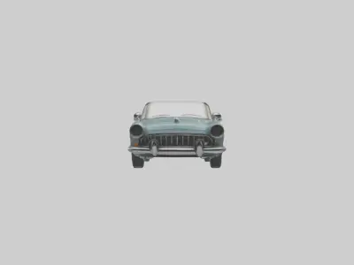 Classic Car Model 1 Low-poly 3D model