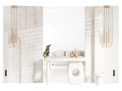 Decorative Wall panel  39 3D model