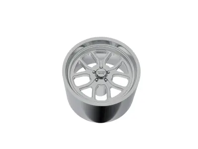 AMERICAN RACING VF201 WHEEL 3D PRINT MODEL 3D print model