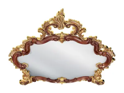 Classic mirror 003 3D model