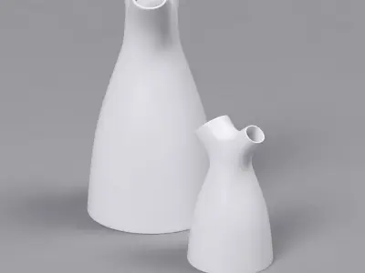 Muuto Flow Milk Jug 3D model