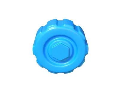 Toy Truck Wheel  3D model 3D model