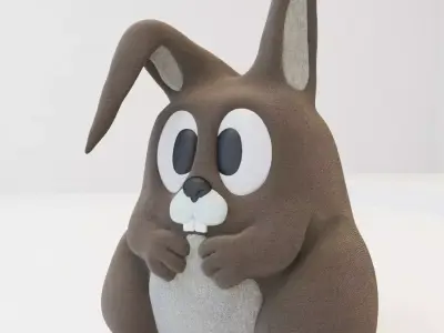 Rabbit Toy - Mony Bunny 3D model
