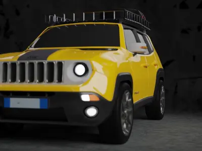 Jeep Renegade 3D model