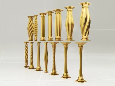 New Columne collection 3D model