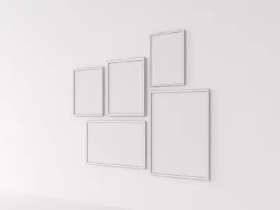 Picture Frames Architecture 3D model