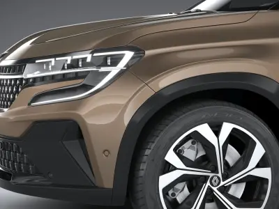 Renault Espace Esprit Alpine 2023 3D model