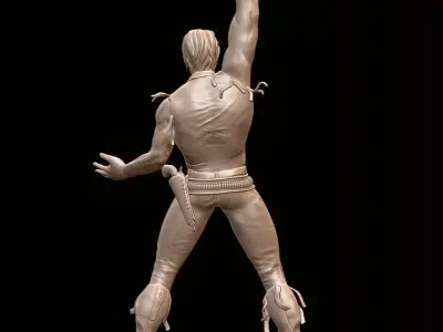 Zagor Dynamic Heroic Figure  3D Printable Collectible Statue 3D print model