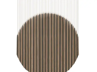 3D Wall Art 009 Macrame 04 3D model