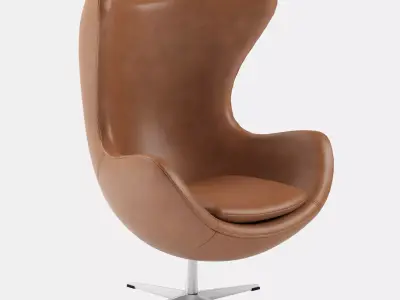 EGG Chair Arne Jacobsen Fritz Hansen 3D model
