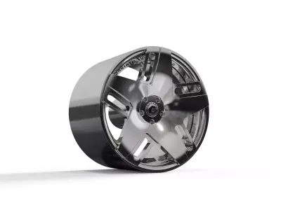 forgiato Veccio-ECL concave wheel 3D print model