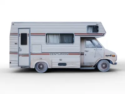 Camper RV Motorhome 3D model