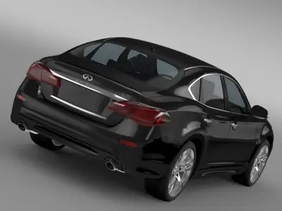 Infiniti Q70 56 Y51 2017 3D model