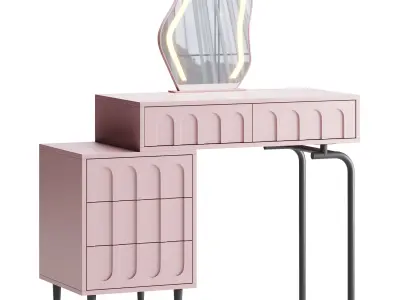 Coiffeuse 31-49 pouces 3D model