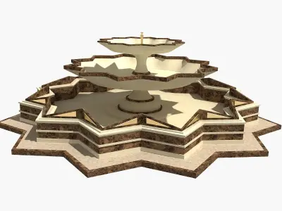 Fountain 04 3D model