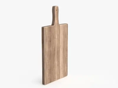 Chopping Board Low-poly 3D model