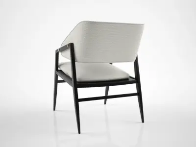 Gio Ponti Lounge chair 3D model