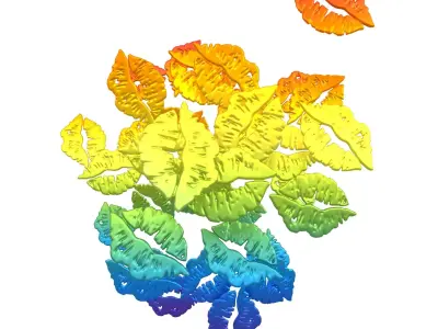 Many Kisses Mark v1 017 3D model