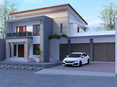 exterior home 3D model