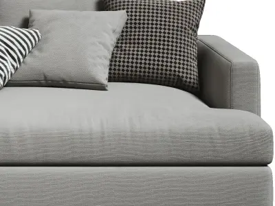 Marac Laguna Sofa 2 Seats 3D model