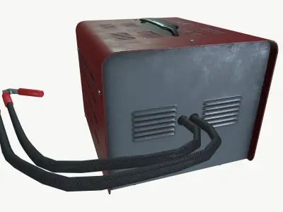 Racing Battery 3D model