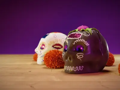 Calaverita de Azucar - Sugar Skulls  3D model