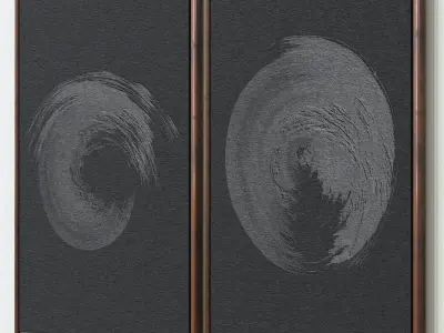 Photo Frames-Set 01 3D model