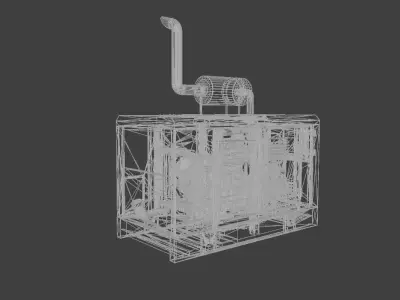 DG Diesel Generator 3D model