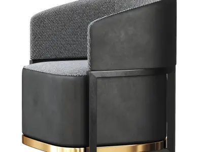 FRIDA Armchairs from Flexform 3D model