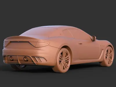 Maserati GranTurismo MC Stradale 3D print model