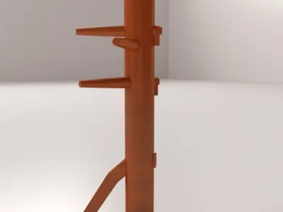 Wooden Dummy 3D model