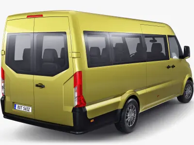Generic Passenger Van M 1 3D model