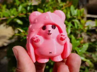 Valentines Special - Polar bear cub 3D print model