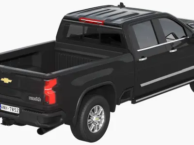 Chevrolet Silverado 2500 HD 2024 3D model