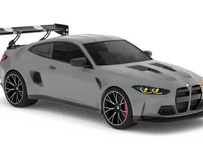 BMW M4 Competition 3D model