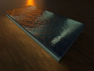 Infinity Pool  Free low-poly 3D model