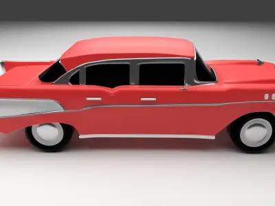 1957 Chevorlet Bel Air  3D model