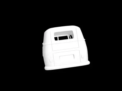 Volkswagen T1 Van 3D print model
