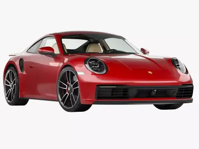  Porsche 911 Turbo S 3D model