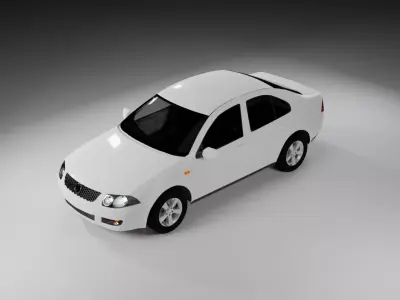 Volkswagen Jetta Bora Classic Clasico 2009 3D model