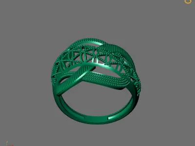 Women Plain Ring Ready STL Models Womens Ring 3d models 3D print model get