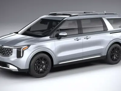 Kia Carnival 2025 3D model
