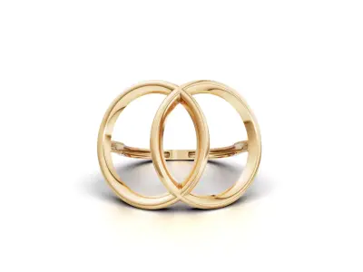 Minimal Abstract Ring 45 3D print model