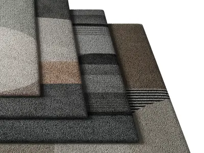 Rug Set 03 3D model